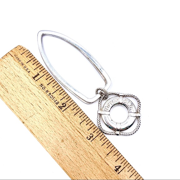Tiffany & Co. Key Ring Boat & Lifesaver Charm - Picture 7 of 7